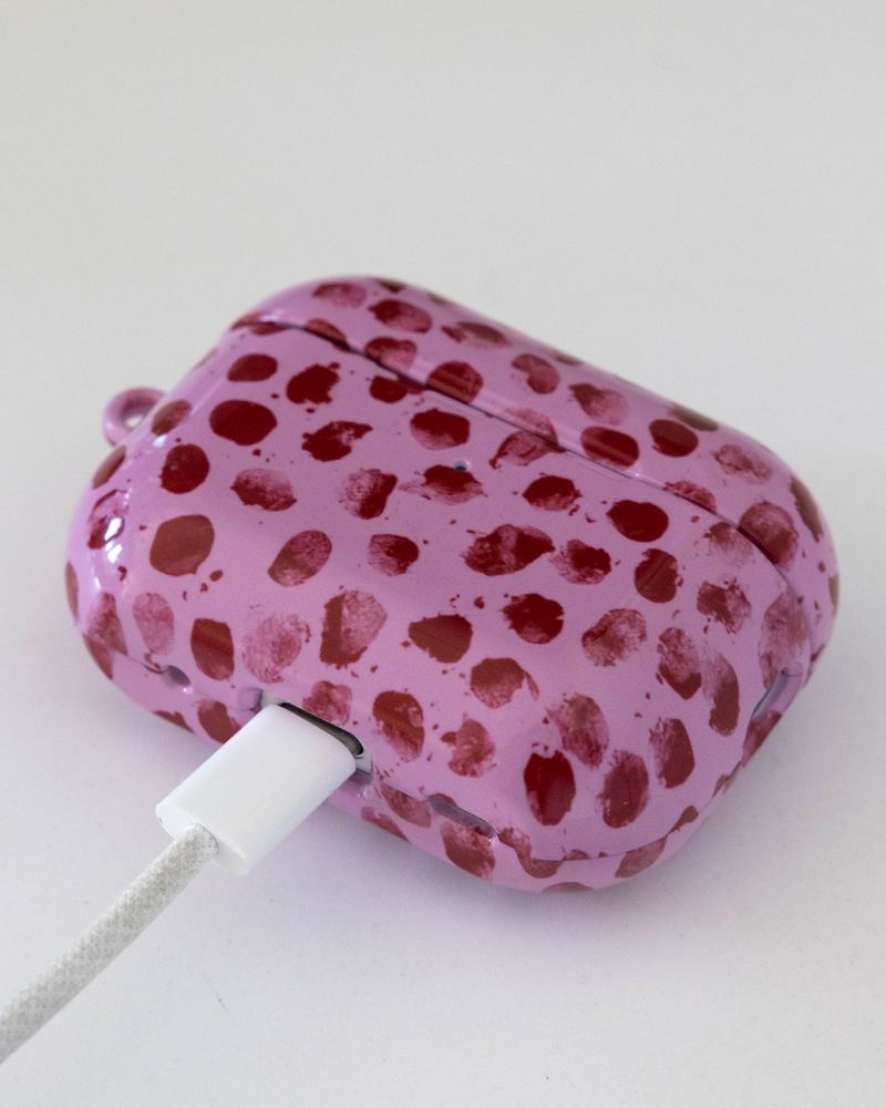 AirPods vāciņš ar botānisku apdruku